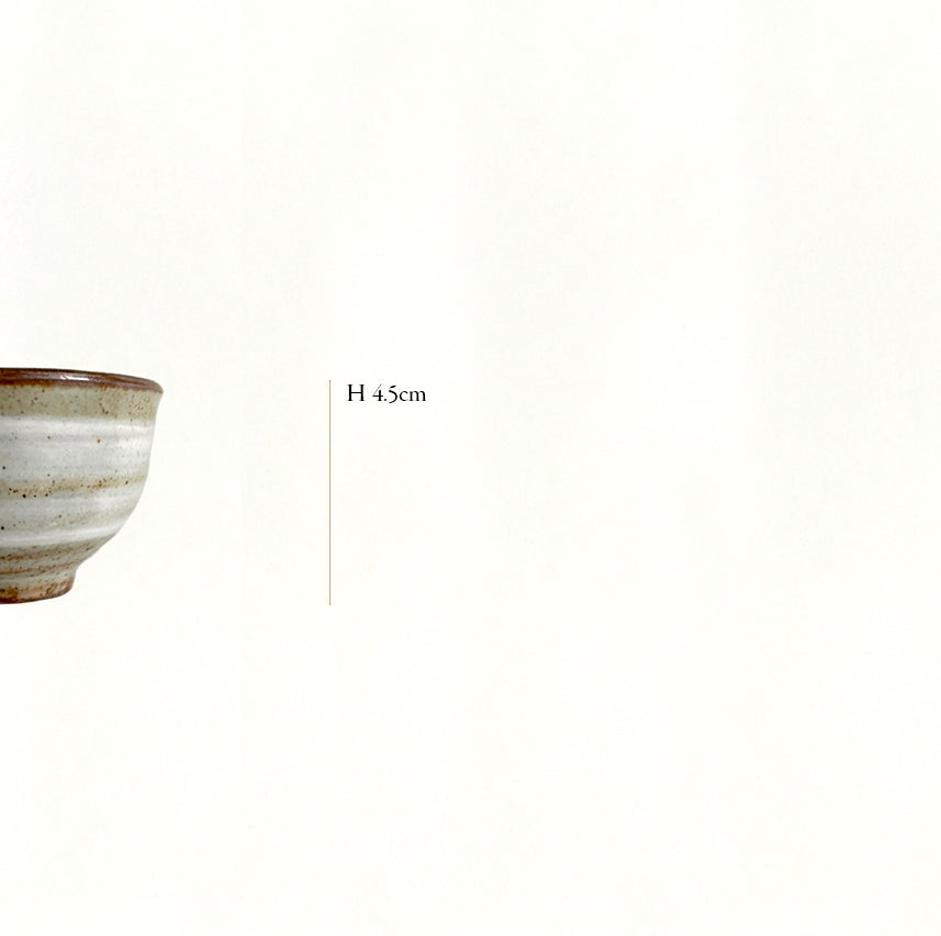 Bunchung-Becher, Seitenansicht, H 4,5 cm